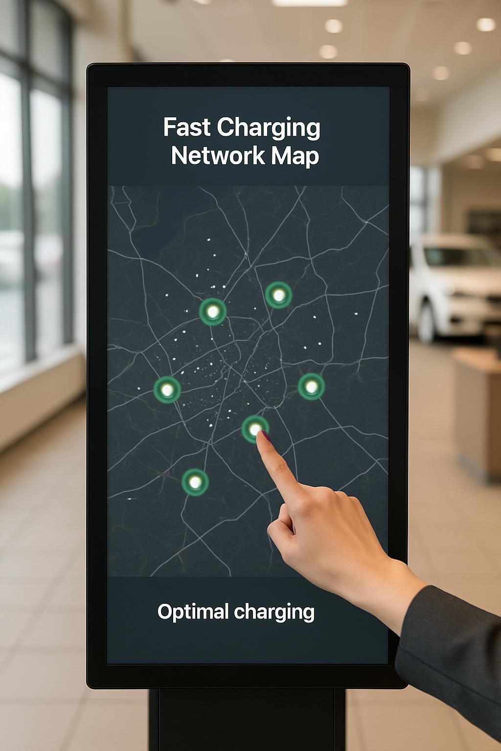 Carte de rechargement rapide du réseau.